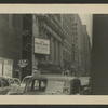 Marquee of the Lyceum Theatre advertising the stage production The Brass Ring
