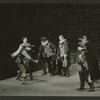 Scene from the stage production The Three Musketeers