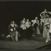 Scene from the stage production The Three Musketeers