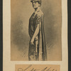 Portrait of an unidentified performer in the stage production Troilus and Cressida