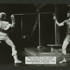John Colicos and Leo Ciceri in the Stratford Shakespearean Festival stage production Troilus And Cressida.