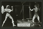 John Colicos and Leo Ciceri in the Stratford Shakespearean Festival stage production Troilus And Cressida.