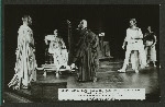 Joseph Shaw, Hugh Webster, Kate Reid, and John Colicos in the Stratford Shakespearean Festival stage production Troilus And Cressida.