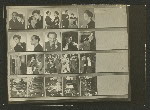 Key sheet of images from the stage production Uncle Harry