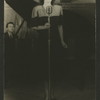 Lucy Monroe, with Donald Angus at piano, at the Stage Door Canteen