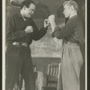 Van Heflin and Richard Davalos in the stage production A View from the Bridge