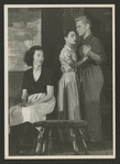 Eileen Heckart, Gloria Marlowe, and Richard Davalos in the stage production A View from the Bridge