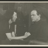 Eileen Heckart and Van Heflin in the stage production A View from the Bridge