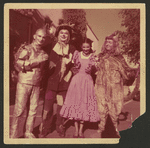 Unidentified actors from a production of The Wizard of Oz.