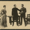 Frank P. Worthing, center, and two unidentified actors