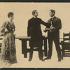 Frank P. Worthing, center, and two unidentified actors