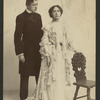 Frank Worthing, left, and unidentified actor
