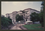 Snapshot photograph of Cypress Hills Abbey, where Mae West is interred