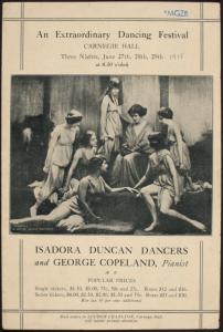 Isadora Duncan Dancers programs
