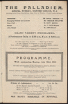 Marion Morgan Dancers program for The Palladium