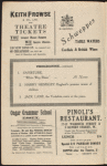 Marion Morgan Dancers program for The Palladium