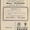 Marion Morgan Dancers program for The Palladium