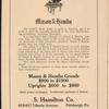 Program for Anna Pavlova's appearance at the Schenley Theatre, Pittsburgh, January 19, 1915