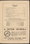 Program for Anna Pavlova's appearance at the Schenley Theatre, Pittsburgh, January 19, 1915