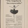 Program for Anna Pavlova's appearance at the Century Opera House, February 16, 1915