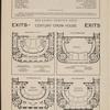 Program for Anna Pavlova's appearance at the Century Opera House, February 16, 1915