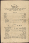 Program for Anna Pavlova's appearance at the Grand Theatre, Miami, Florida, March 30, 1915