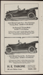 Program for Anna Pavlova's appearance at the Valentine Theatre, Toledo, Ohio, April 22, 1915