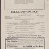 Program for Anna Pavlova's appearance at the Valentine Theatre, Toledo, Ohio, April 22, 1915