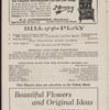 Program for Anna Pavlova's appearance at the Valentine Theatre, Toledo, Ohio, April 22, 1915