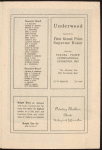 Program for Anna Pavlova's appearances with the Boston Grand Opera Company, October, 1915