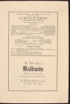 Program for Anna Pavlova's appearances with the Boston Grand Opera Company, October, 1915