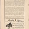 Program for Anna Pavlova's appearances with the Boston Grand Opera Company, October, 1915