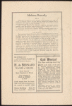 Program for Anna Pavlova's appearances with the Boston Grand Opera Company, October, 1915