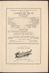 Program for Anna Pavlova's appearances with the Boston Grand Opera Company, October, 1915
