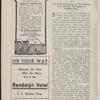 Program for Anna Pavlova's appearances with the Boston Grand Opera Company at the Lyceum Theatre, Detroit, Michigan, October 18-20, 1915