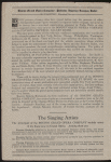 Program for Anna Pavlova's appearance at the Keylor Grand Theatre, Wall Walla, Washington, March 31, 1916