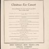 Program for Anna Pavlova's appearance at the New York Hippodrome, December 24, 1916