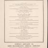 Program for Anna Pavlova's appearance at the New York Hippodrome, December 24, 1916