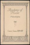 Academy of Music, Philadelphia.