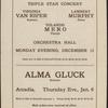 Orchestra Hall, Detroit.