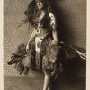 Gertrude Hoffmann in feathered costume