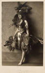 Gertrude Hoffmann in feathered costume