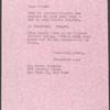 Letter of Elizabeth Ames to James Baldwin, July 25, 1955