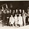 Group Photograph, 1931, indoors, Cowley at left