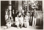 1931. Back row: Alexander Byer, Lionel Trilling, Sidney Hook, John Metcalfe, Marc Blitzstein, Max Lerner, B. B. Haggin. Front row: Horace Gregory, Oakley Johnson, Charlotte Wilder, Marya Zaturenska, Evelyn Scott