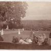Tennis on the lawn
