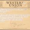 Telegram from Newton Arvin to Elizabeth Ames, May 24, 1946