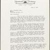 Letter of Guy Endore to Elizabeth Ames, June 6, 1934