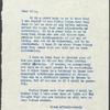 Letter to Alexander Byer, August 28, 1933