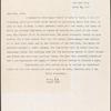 Letter of Henry Roth to Elizabeth Ames, March 31, 1933